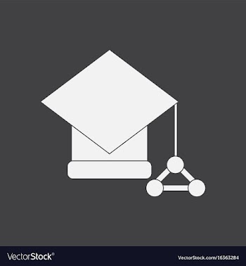 White icon on black background molecules square vector image