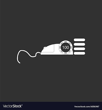 White icon on black background mouse and casino vector image