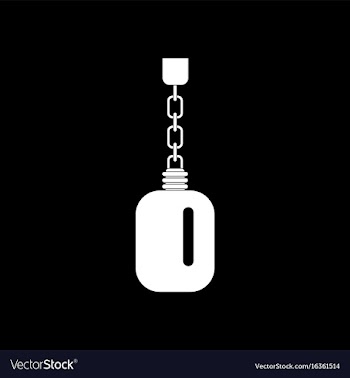 White icon on black background soldier water vector image
