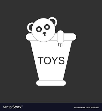 White icon on black background teddy bear in vector image