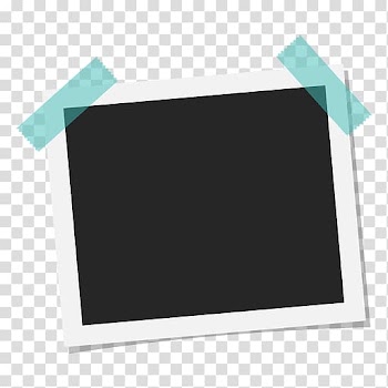 White instant camera film, Instant camera Polaroid Corporation Frames, polaroid transparent background PNG clipart