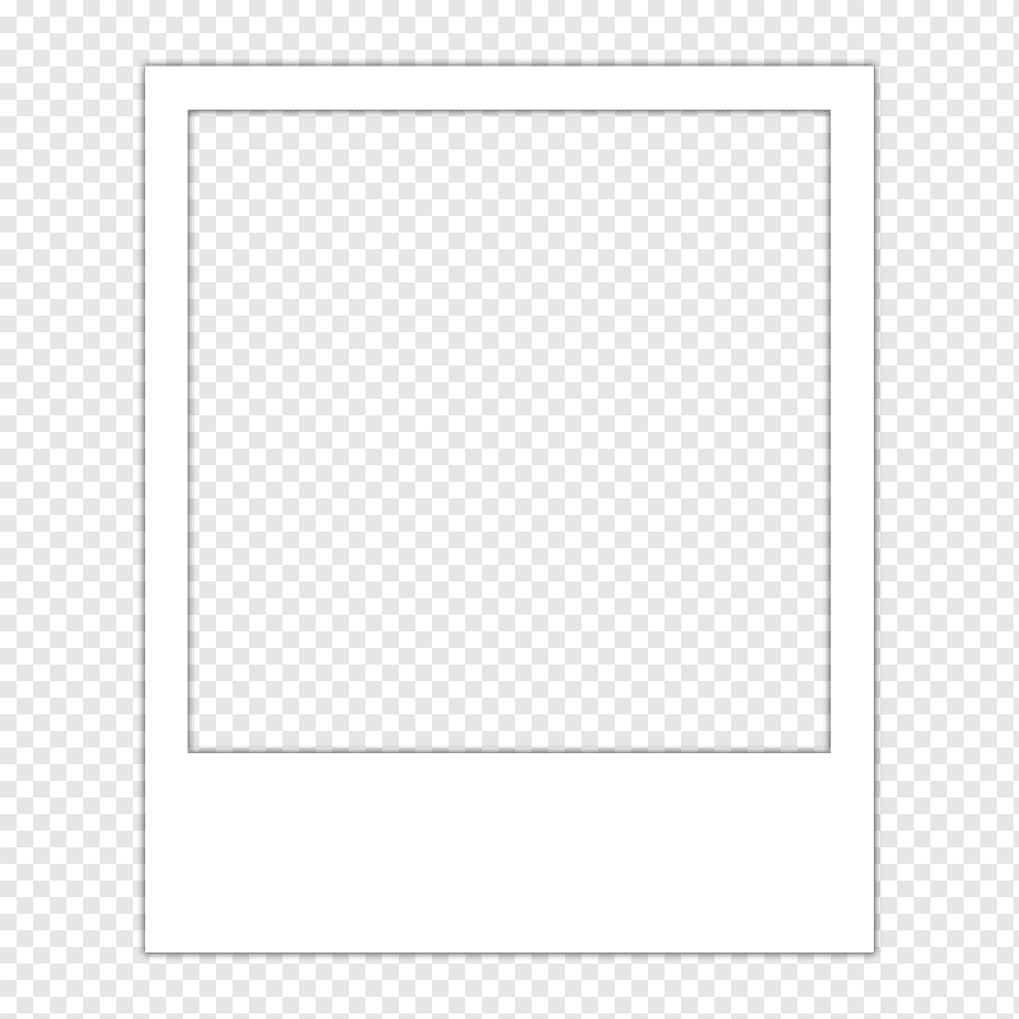 white instant frame, Frames Polaroid Corporation graphy Drawing, polaroid, angle, white, furniture png
