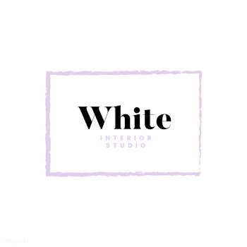 White interior studio logo design | Free stock vector - 466404