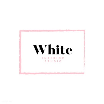 White interior studio logo design | Free stock vector - 466441