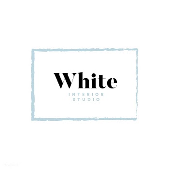 White interior studio logo design | Free stock vector - 466494