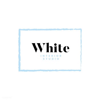 White interior studio logo design | Free stock vector - 466509