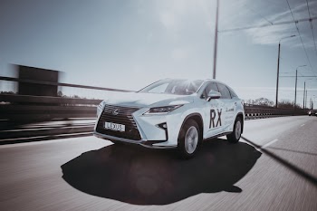 White Lexus Sedan