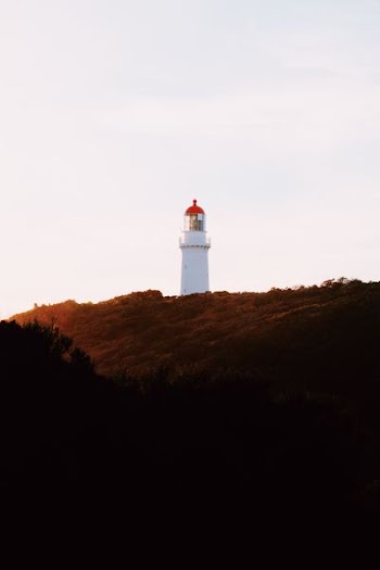white lighthouse