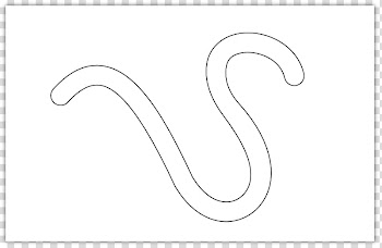 White Line art Pattern, Squiggly Line transparent background PNG clipart