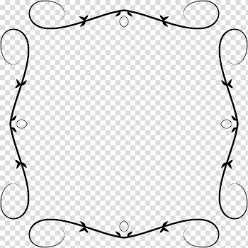 White , line Flourish transparent background PNG clipart