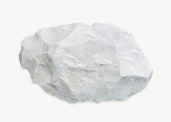 White lithic stone isolated psd | Free PSD - rawpixel
