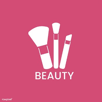 White makeup brushes icon cosmetic vector | Free stock vector - 517504
