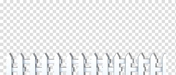 White Malaysia Palisade Fence, White simple wooden fence decorative pattern transparent background PNG clipart
