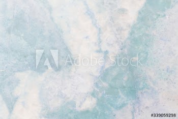 White marbled stone surface