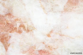 White marbled stone surface