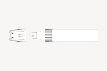 White marker drawing, collage element | Free PSD - rawpixel