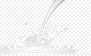 White Material Pattern - Vector painted milk poured out 