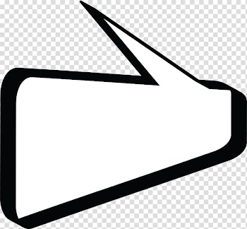 White message pop box illustration, Black and white Speech balloon Dialogue, Dialog box transparent background PNG clipart