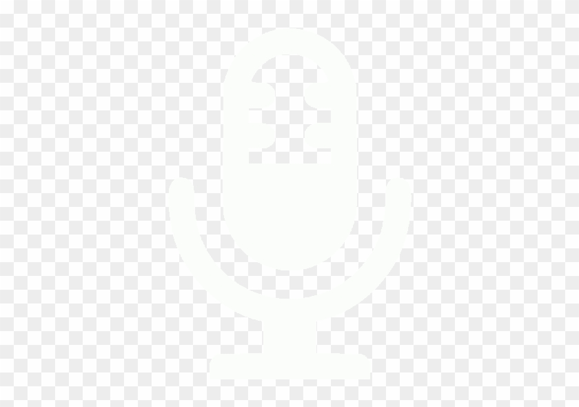 White Microphone Icon Png