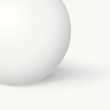 White minimal background, 3D sphere, | Free PSD - rawpixel