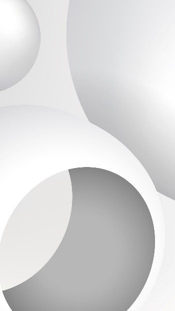 White minimal phone wallpaper, 3D | Free Vector - rawpixel