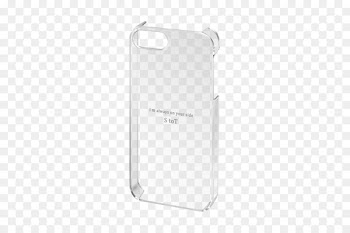White Mobile phone Brand Pattern - White background transparent Phone Case 