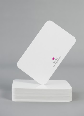 White Mockup Card