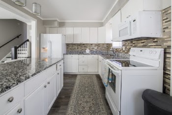 White Modular Kitchen