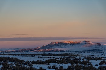 White Mountains during Golden Hour