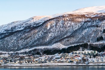 White Mountains Under Blue Sky