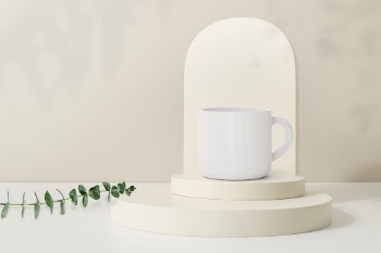 White mug, kitchen utensil object | Free Photo - rawpixel