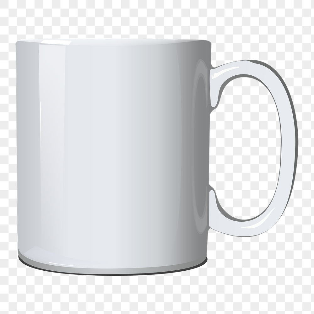 White mug png sticker, object | Free PNG - rawpixel