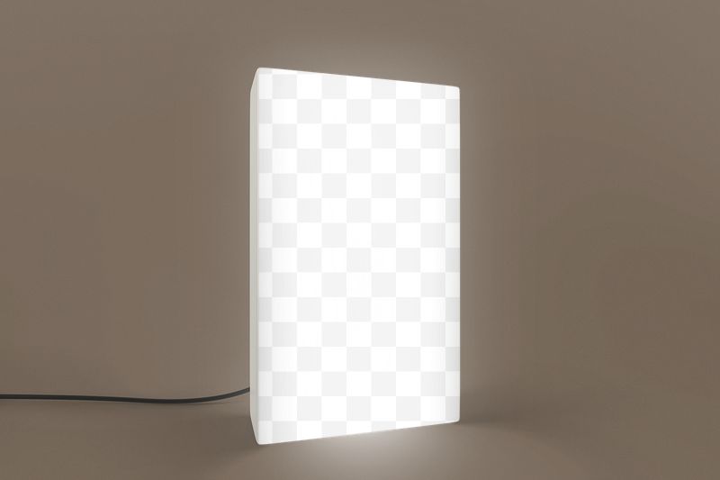 White neon sign png mockup, | Free PNG Mockup - rawpixel