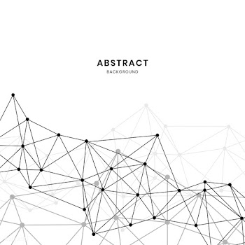 White neural network illustration | Free stock vector - 555823
