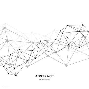 White neural network illustration | Free stock vector - 555839