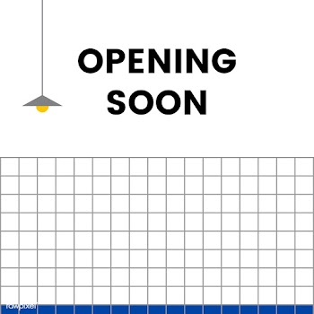 White opening soon announcement board | Free stock vector - 512118