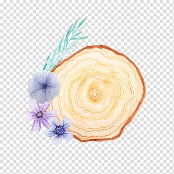 White, orange, yellow, and blue flowers illustration, Watercolor painting Flower illustration Purple, Beautiful lavender transparent background PNG clipart