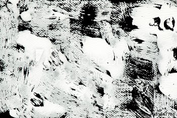 White paint on black