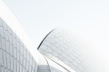 white painted building