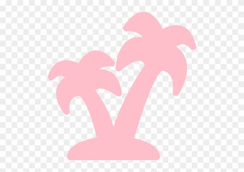 White Palm Tree Icon