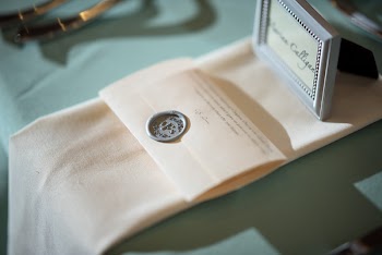 White Paper on Beige Textile
