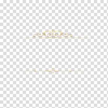 White Pattern, European gold border line transparent background PNG clipart