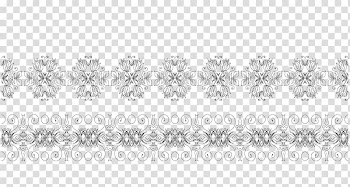 White Pattern, Floral Creative Lines transparent background PNG clipart