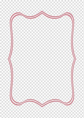 White Pattern, Frame Outline transparent background PNG clipart