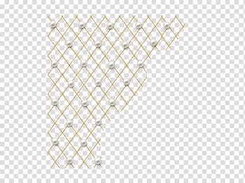 White pearl frame transparent background PNG clipart
