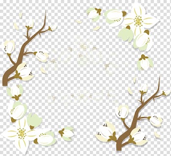 White Petal Icon, White cherry petals transparent background PNG clipart