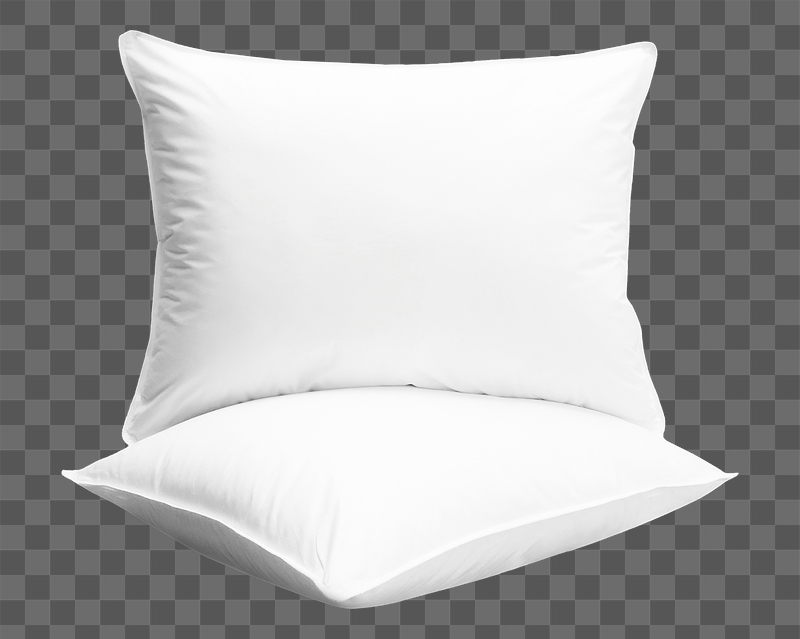 White pillows png sticker, transparent | Free PNG - rawpixel