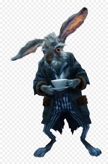 White Rabbit Alices Adventures in Wonderland March Hare Red Queen The Mad Hatter - Fairy tale rabbit 