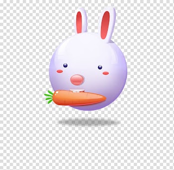 White Rabbit Easter Bunny Icon, White Rabbit APP transparent background PNG clipart