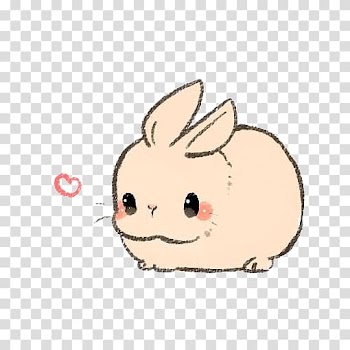 White rabbit illustration, Easter Bunny Bugs Bunny Drawing Cartoon Sketch, Hand-painted rabbit transparent background PNG clipart